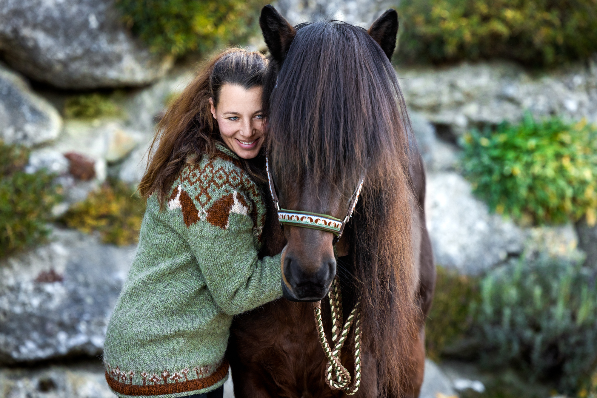Partnerlook für Dich und Dein Pferd – Handgestrickte Isi Strick Pullis